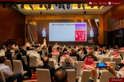 اطباء الجلدية وجراحة التجميل مؤتمر، تشخيص مشاكل فروة الراس الحديثة، علاج تساقط الشعر احدث التقنيات، علاقة ابر التنحيف بتساقط الشعر، مؤتمر SAT امراض الشعر السعودية، مؤتمر امراض الشعر الرياض 2026