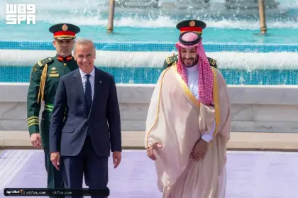 ولي العهد ورئيس وزراء كندا يستعرضان مستجدات الأحداث الإقليمية والدولية
