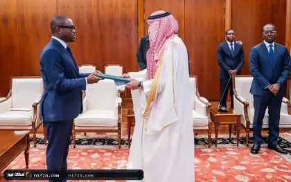 السفير البلوي يقدم أوراق اعتماده سفيراً غير مقيم لرئيس جمهورية بنين