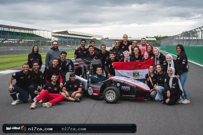 سيارة فورملا كهربائية جامعة عين شمس