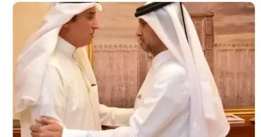 سفارة قطر تستقبل العزاء فى وفاة الأمير الوالد الشيخ حمد بن خليفة آل ثانى