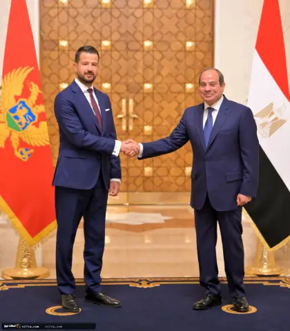 السيسي لرئيس مونتينيغرو: موقف مصر ثابت في دعم سيادة واستقرار دول الخليج