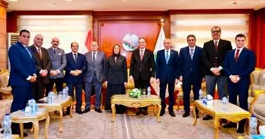 رئيسة هيئة النيابة الإدارية تستقبل وفد نادى قضاة مصر للتهنئة بتوليها منصبها