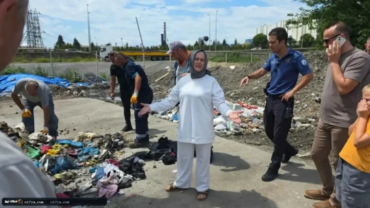امرأة تُجبر عمال النظافة على البحث عن ثروتها في النفايات!