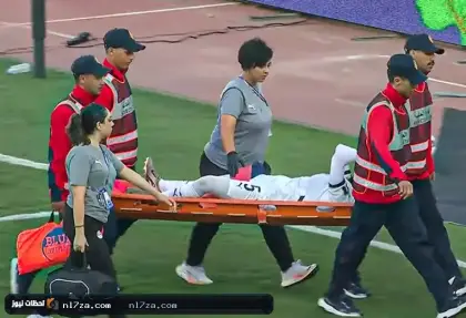 ثريا أشرف تغادر مباراة مصر وزامبيا باكية بعد إصابة قوية في أمم إفريقيا