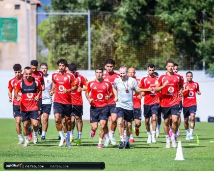 الأهلي ينهي مرانه الأول في معسكر إسبانيا