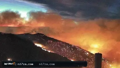 إجلاء أكثر من 40 ألف شخص مع اقتراب حريق غابات في ولاية نيفادا الأمريكية
