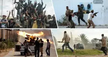 مصدر ليبى: اشتباكات بين الميليشيات المسلحة فى مدينة الزاوية غرب البلاد مصدر ليبى: اشتباكات بين الميليشيات المسلحة فى مدينة الزاوية غرب البلاد