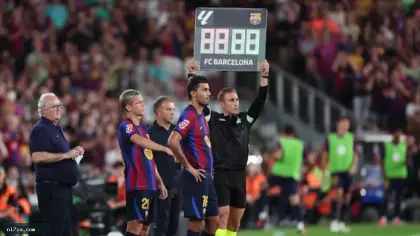 غموض حول مشاركة رودري مع برشلونة أمام رايو فاليكانو