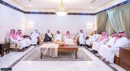 نائب أمير الشرقية يعزي أسرة العلي في ابنها