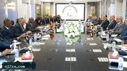 "جمبلاط" يستقبل وزير الدولة الأنجولى لبحث أوجه التعاون المشترك