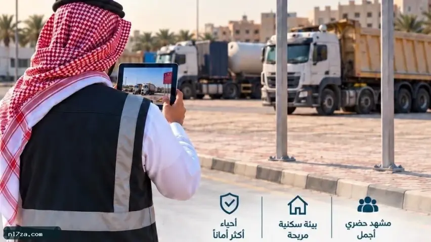 بلدية الجبيل ترصد أكثر من 1100 مخالفة لوقوف الشاحنات داخل الأحياء السكنية بلدية الجبيل ترصد أكثر من 1100 مخالفة لوقوف الشاحنات داخل الأحياء السكنية