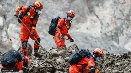فقدان 5 أشخاص إثر انزلاق طيني في جنوب غرب الصين