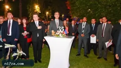وزير التموين يشارك في احتفالية سفارة أرمينيا بالذكرى الـ35 للاستقلال