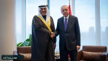 ممثل الأمير يلتقي الرئيس التركي
