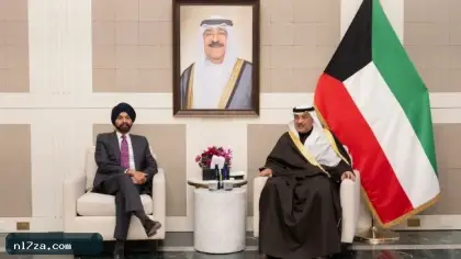 ممثل سمو أمير البلاد يستقبل رئيس مجموعة البنك الدولي والمدير التنفيذي