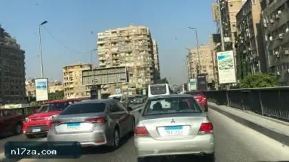 النشرة المرورية.. كثافات متوسطة للسيارات على محاور القاهرة والجيزة