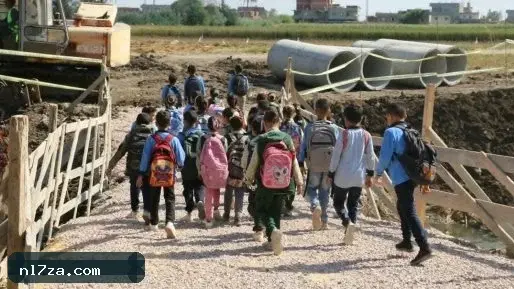 أطفال نديبة يعبرون العداية الجديدة بأمان بعد 24 ساعة من التطوير