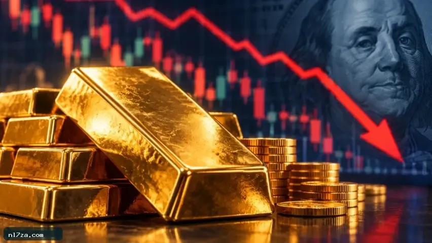تراجع أسعار الذهب مع ارتفاع الدولار وعوائد سندات الخزانة الأمريكية تراجع أسعار الذهب مع ارتفاع الدولار وعوائد سندات الخزانة الأمريكية