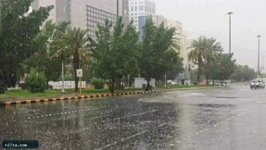 أمطار متوسطة إلى غزيرة على مكة ومحافظاتها حتى الأربعاء