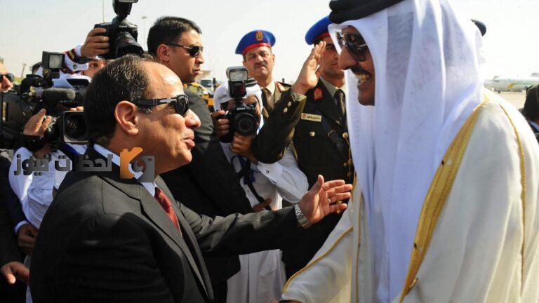 تعليق أمير قطر على زيارته لمصر