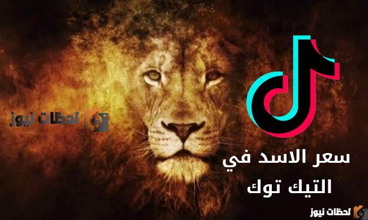 كم سعر الاسد في التيك توك 2025 في الدول العربية