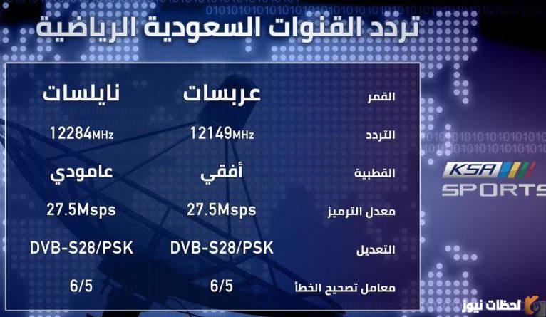 تردد قناة القناة الأولى السعودية 2022 على عرب سات والنايل سات  Saudi 1 (KSA 1)
