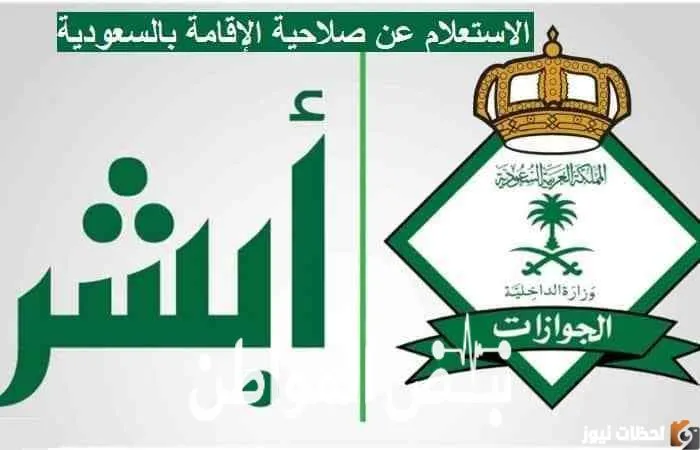 الاستعلام عن صلاحية الاقامة