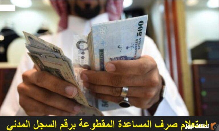 المساعدة المقطوعة