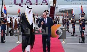 تعليق أمير قطر على زيارته لمصر