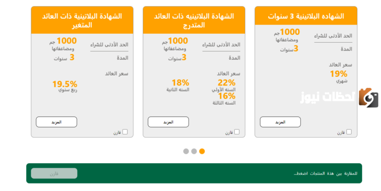 شهادات البنك الاهلي