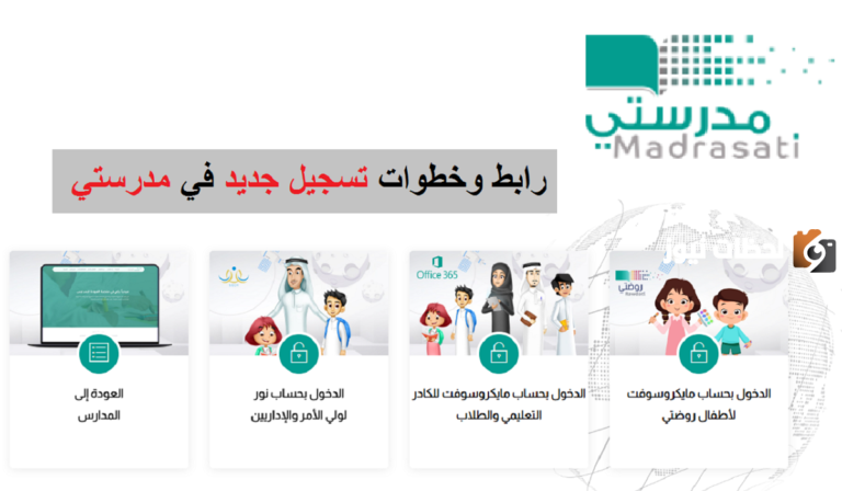 منصة مدرستي 1445 تسجيل دخول