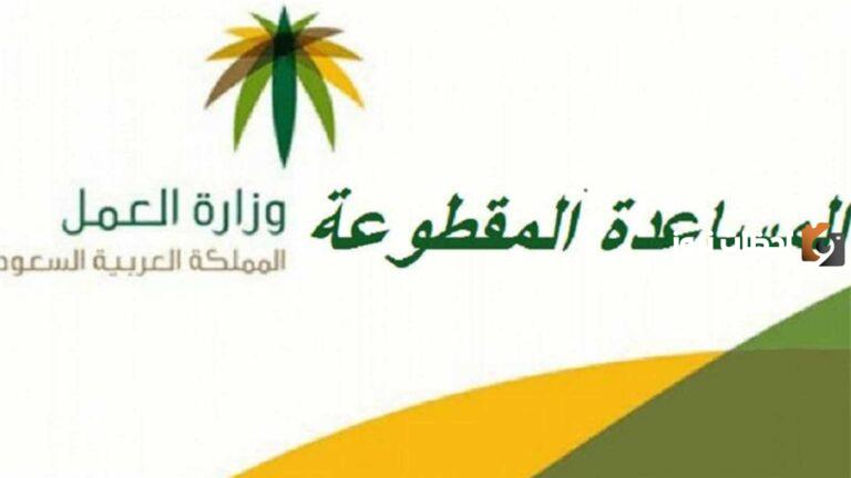 المساعدة المقطوعة