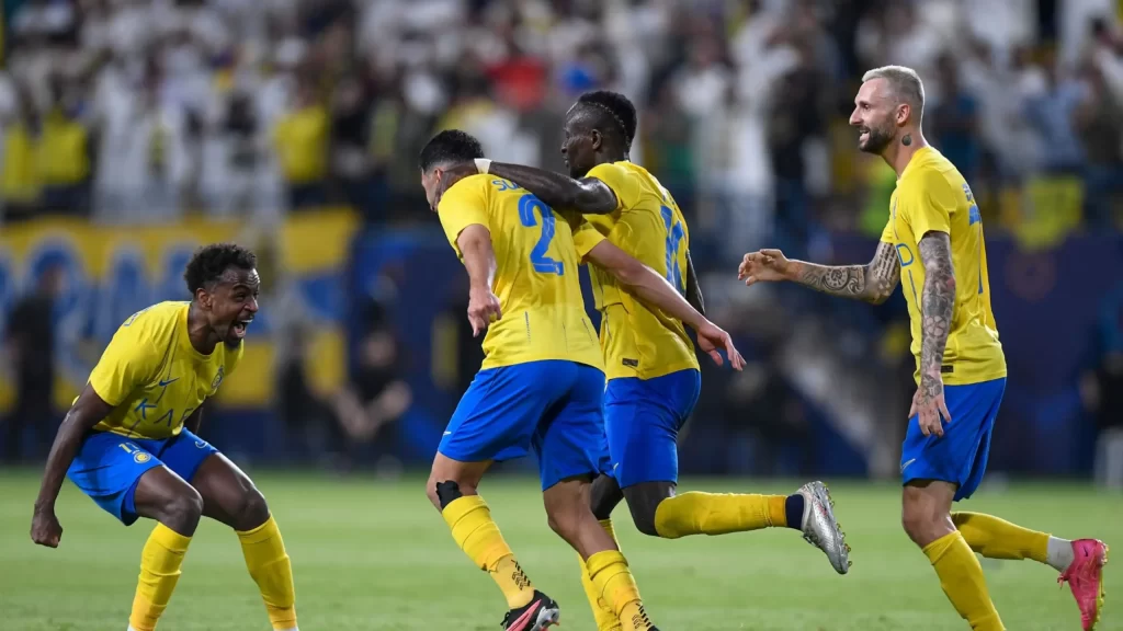النصر السعودي يواجه الرائد