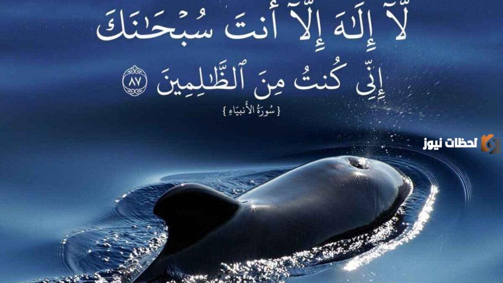 دعاء يونس في بطن الحوت