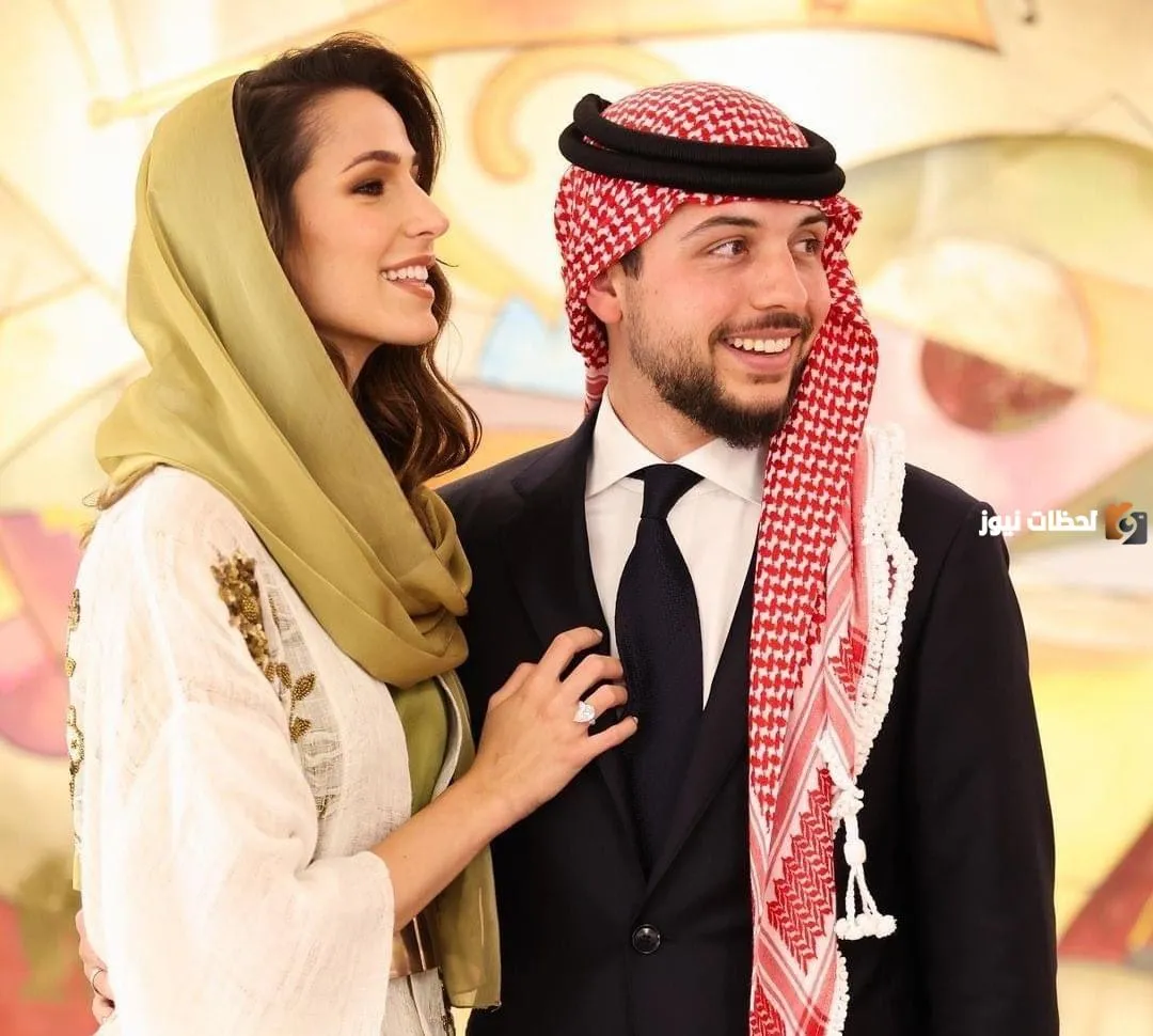 من هي زوجة ولد ملك الاردن وكم عمرها