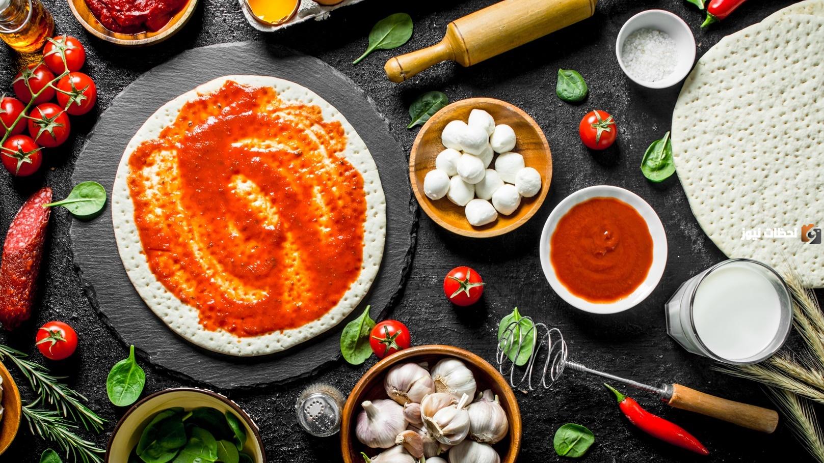 طريقة عمل البيتزا مروة الشافعي