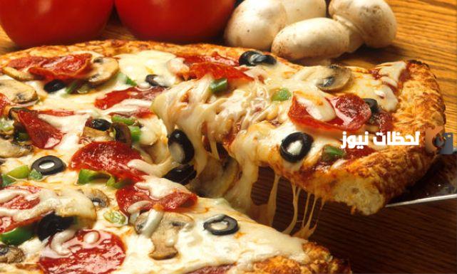 طريقة عمل البيتزا السريعة بدون تخمير
