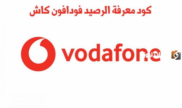 استعلام عن محفظة فودافون كاش