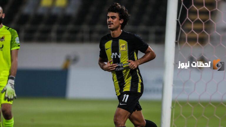 جوتا يسجل هدف الاتحاد الوحيد في مباراة الوحدة