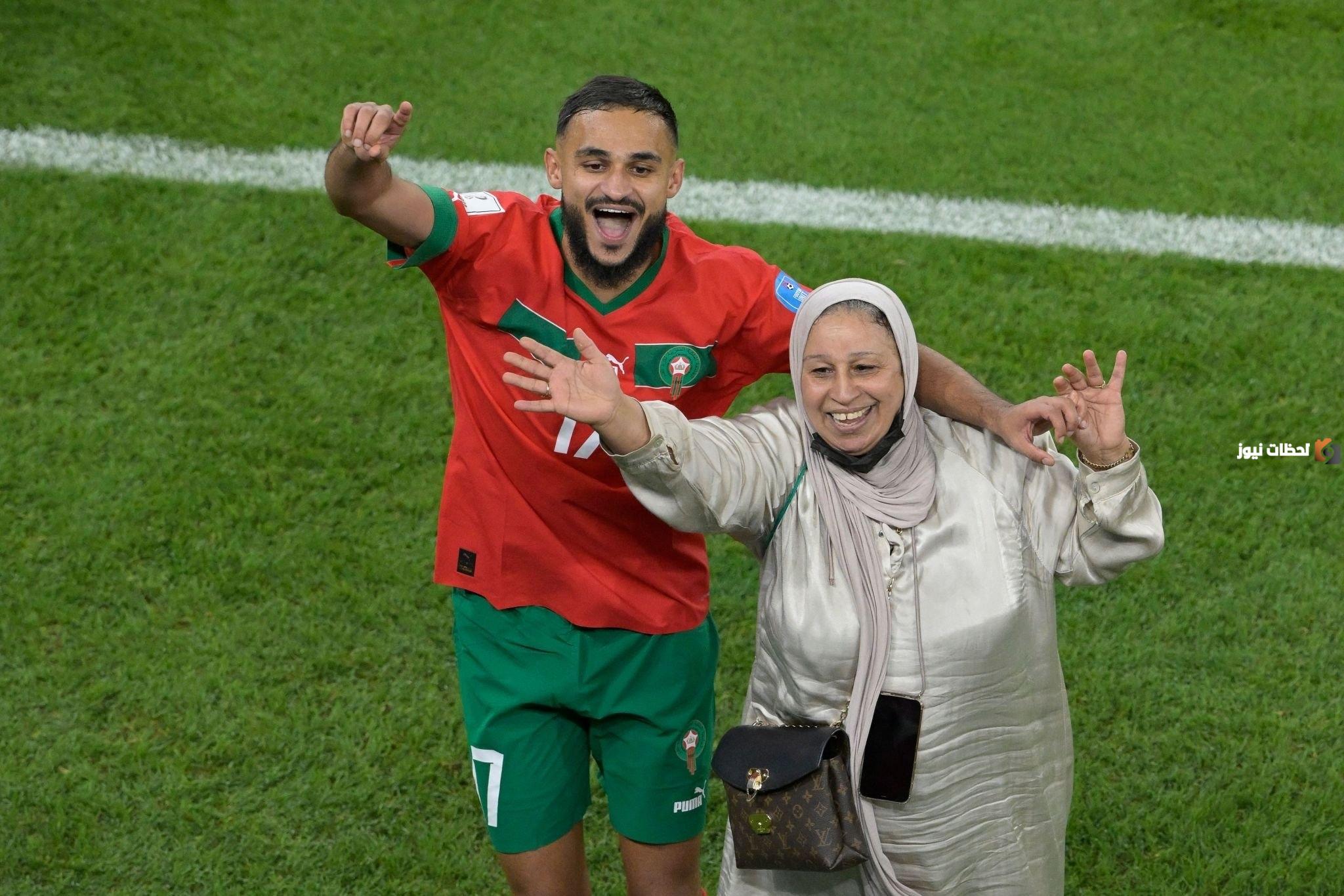 من هي والدة لاعب المغرب سفيان بوفال