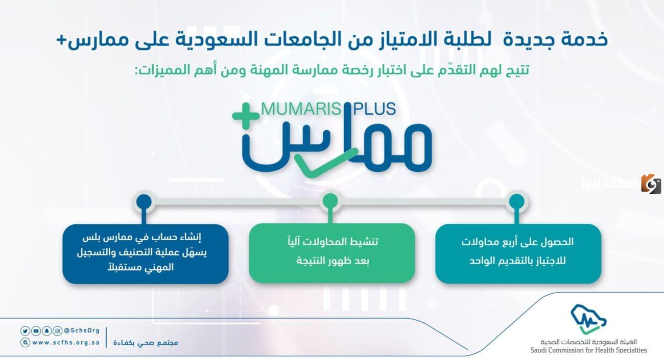خطوات التسجيل في ممارس بلس 1446 ورابط وشروط التسجيل “هيئة التخصصات الصحية السعودية”