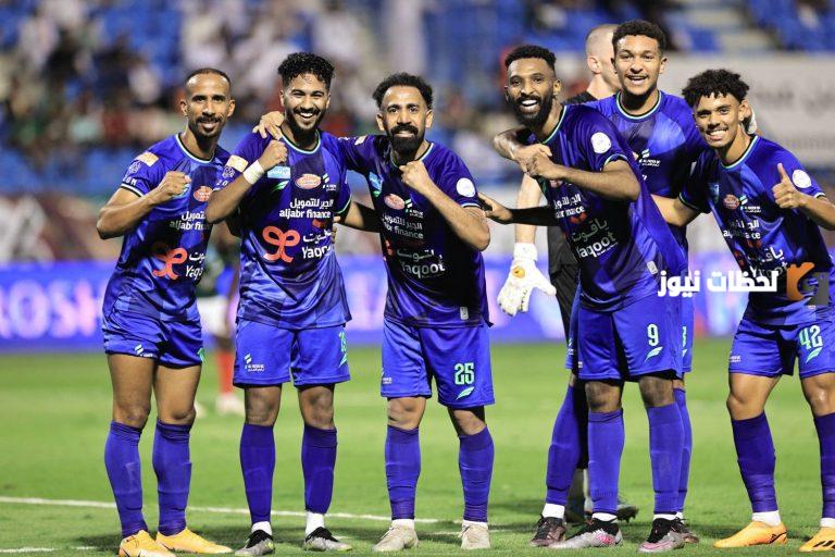 إصابة رباعي نادي الفتح قبل مواجهة الهلال السعودي