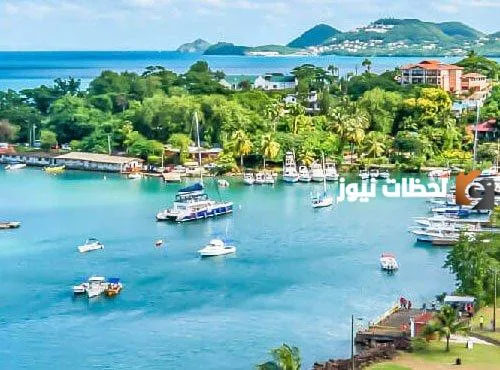 بكم فيزا العمل في سانت لوسيا