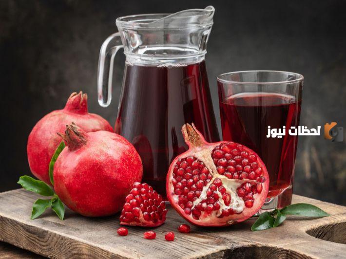 فوائد عصير الرمان للبشرة