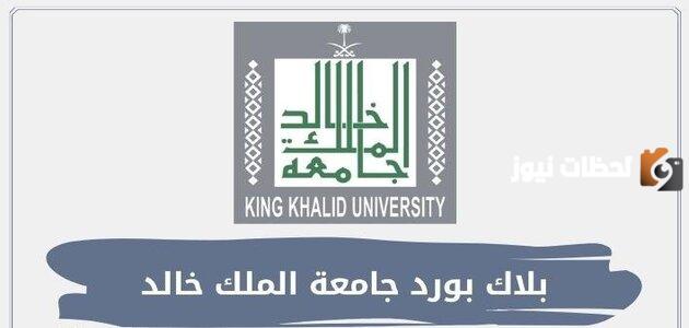 بالخطوات.. ما هي طريقة دخول بلاك بورد جامعة الملك خالد؟