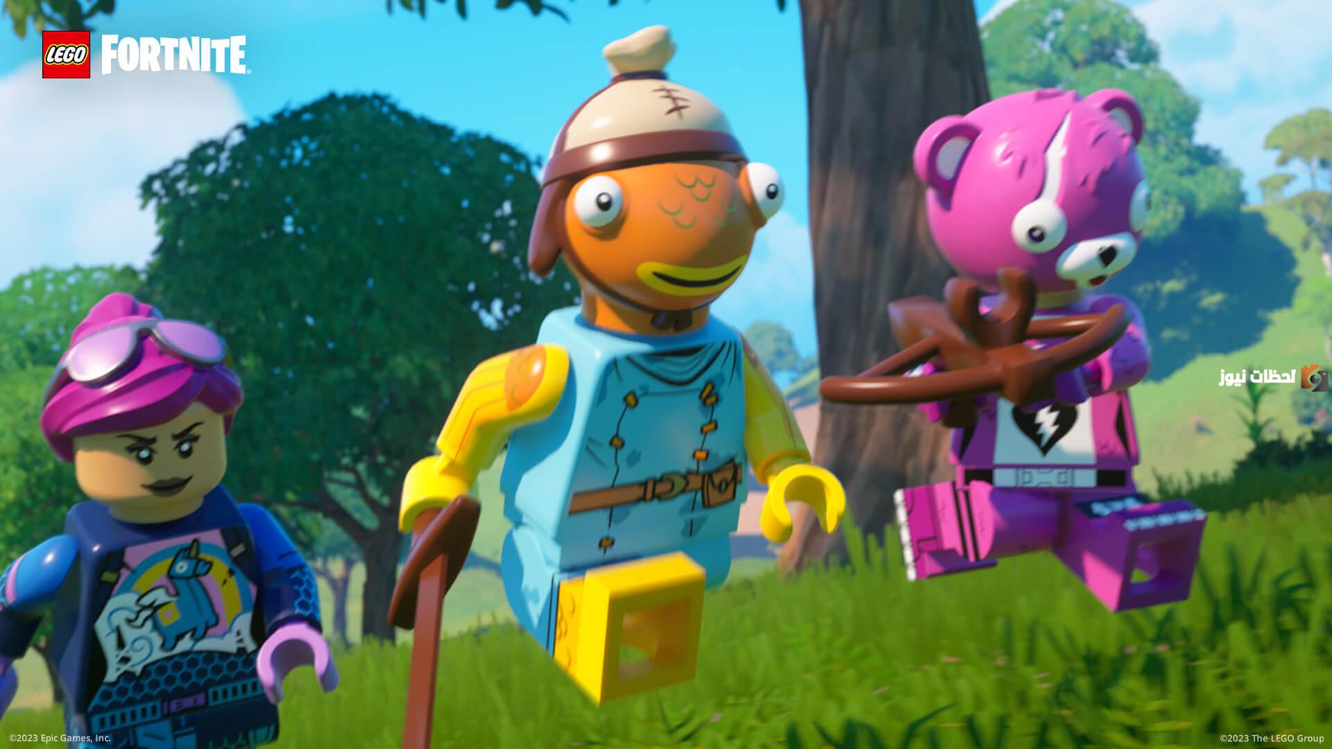 عاجل…خلال أيام بمميزات خيالية الإصدار الجديد من فورت نايت ليجو Fortnight lego