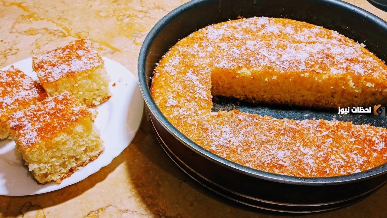 كيكة الرواني هشة وخفيفة