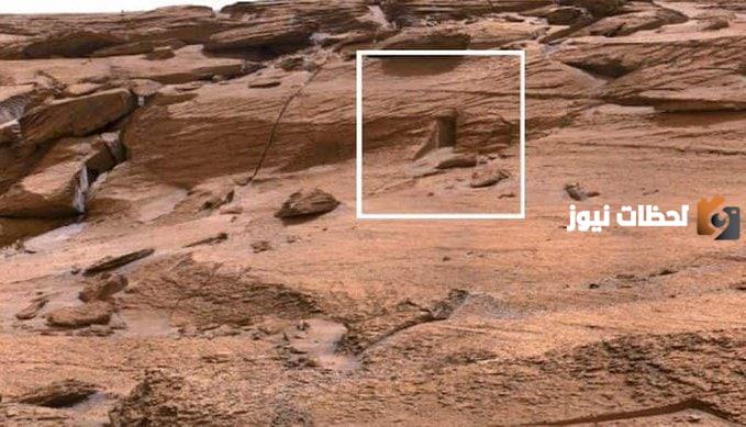 لغز بوابة منحوتة بكوكب المريخ