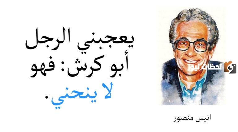 من أقوال أنيس منصور